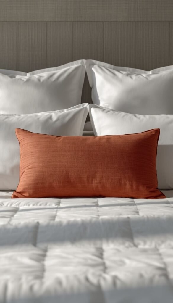 Pillow Styling That Makes a Dorm Bed Look Huge
