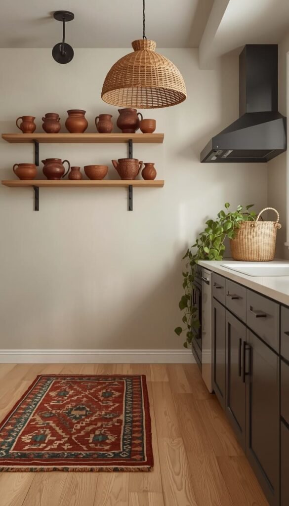 Pull Off a Budget Boho Kitchen Makeover With Thrift Store Finds