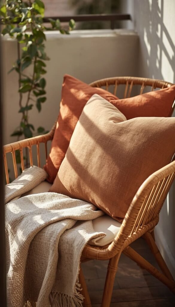 Pull the Whole Look Together With Coordinated Pillows and a Throw