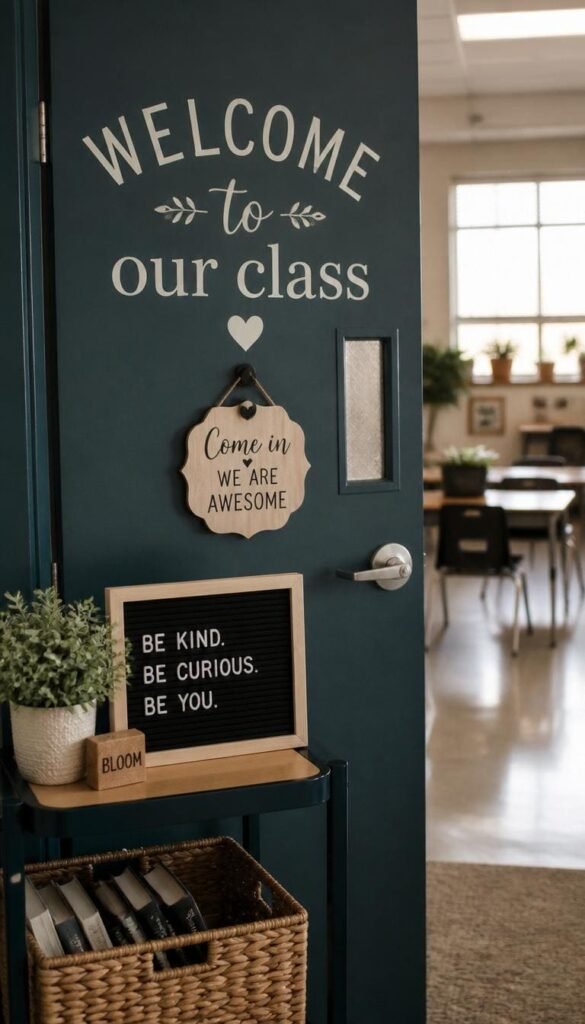  Set the Tone With a Welcoming Classroom Entrance and Door Decor