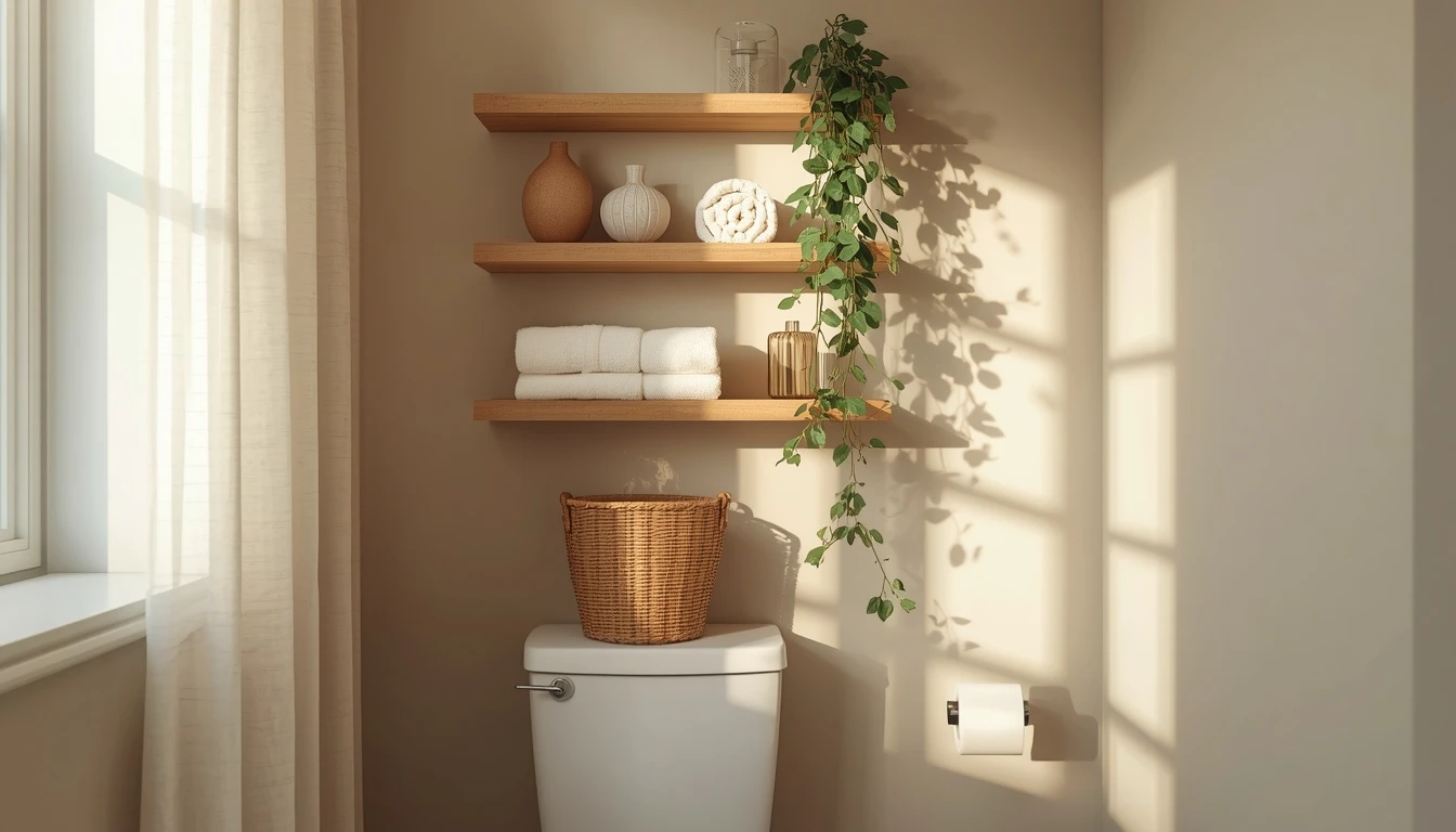Shelves Above Toilet Ideas