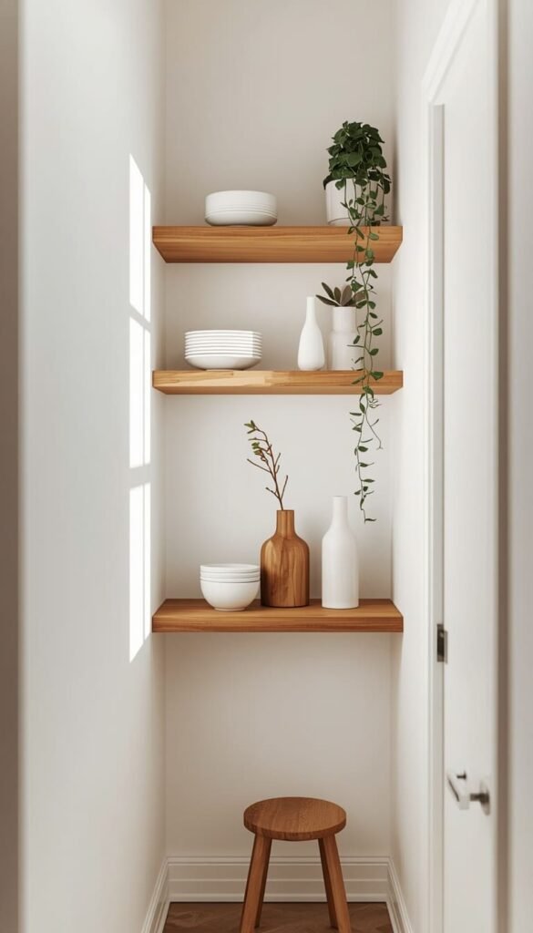 Small Kitchen Open Shelving Tricks That Make Tight Spaces Feel Bigger