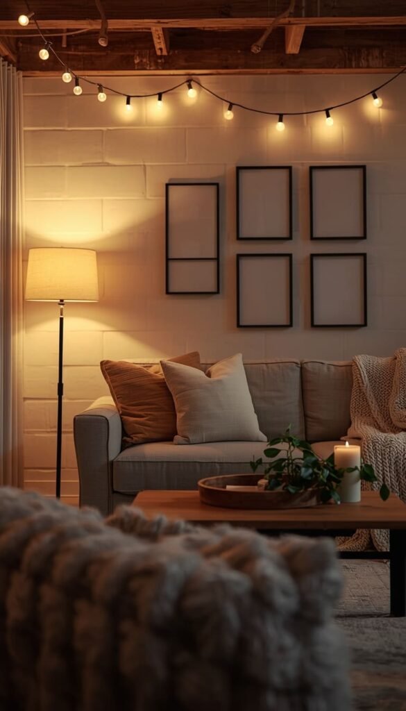 Stage the Space Like a Room Not a Basement