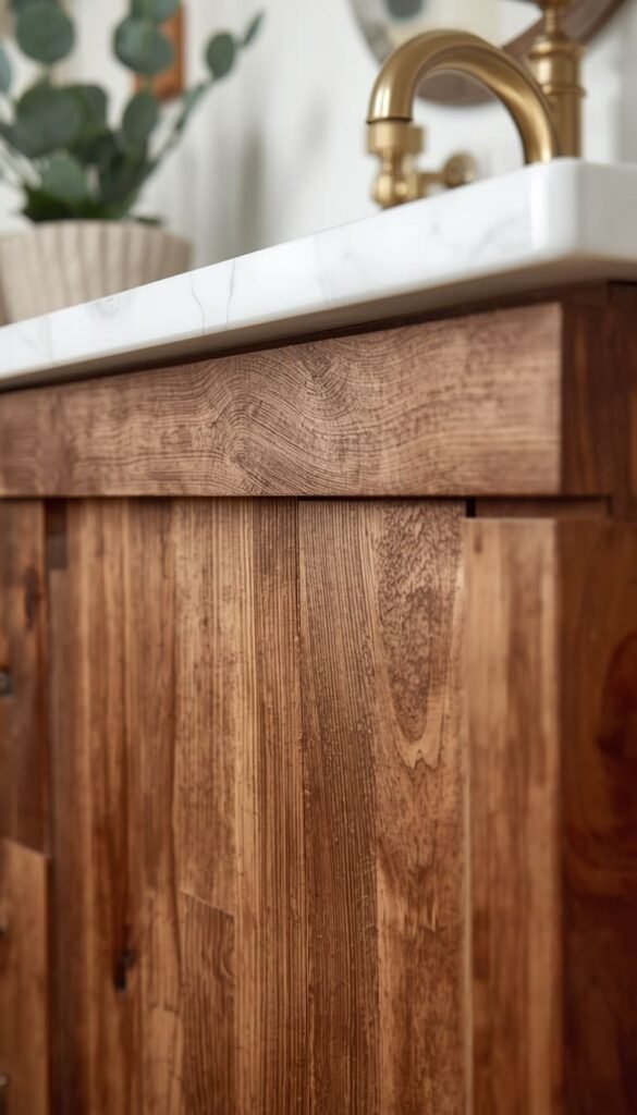 Start With a Reclaimed Wood Vanity