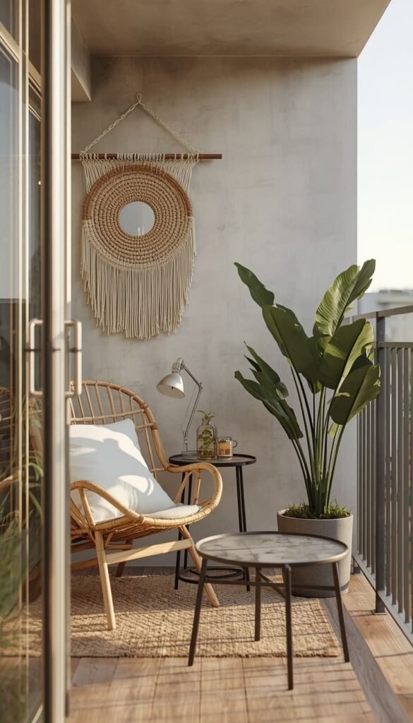 Style It Like a Room: Boho, Modern or Minimalist Balcony