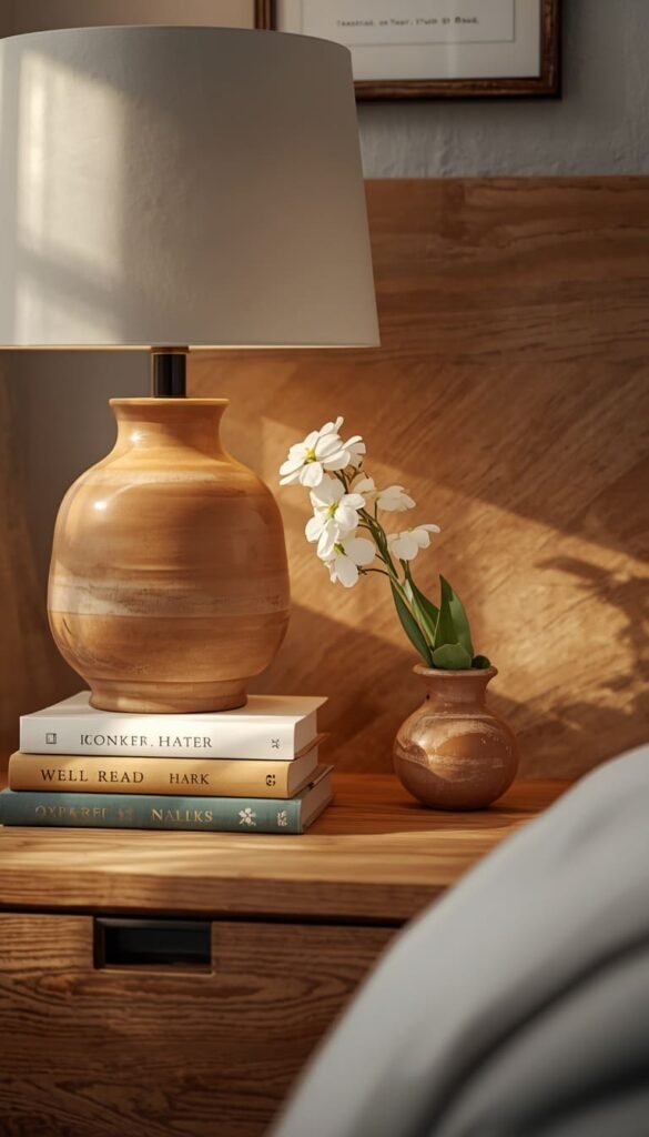 Style Your Nightstand Like a Movie Prop