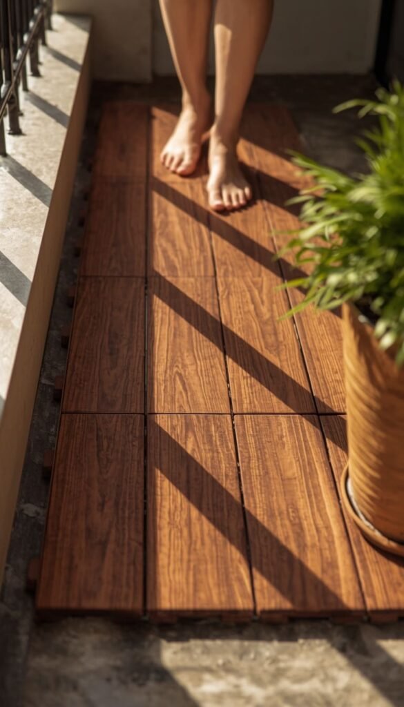 Swap That Bare Concrete Floor With Interlocking Deck Tiles