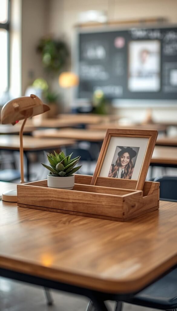 Teacher Desk and Workspace Refresh