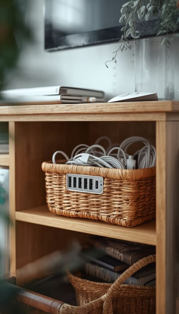 Tech Friendly Charging Station Setup