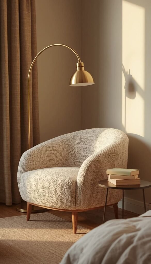 The Barrel Chair Round Shape Big Style Small Footprint