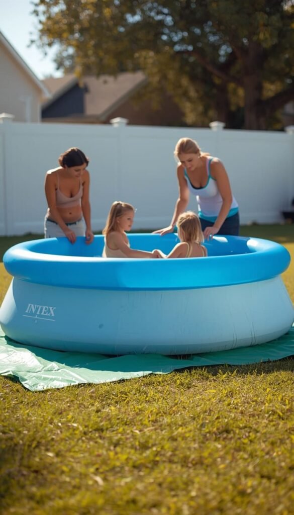 The Classic Easy Set Inflatable Pool Setup That Never Fails