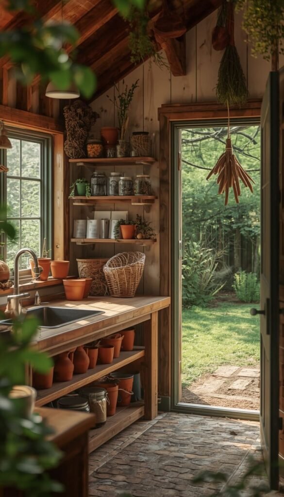 The Cottagecore Garden Studio Shed