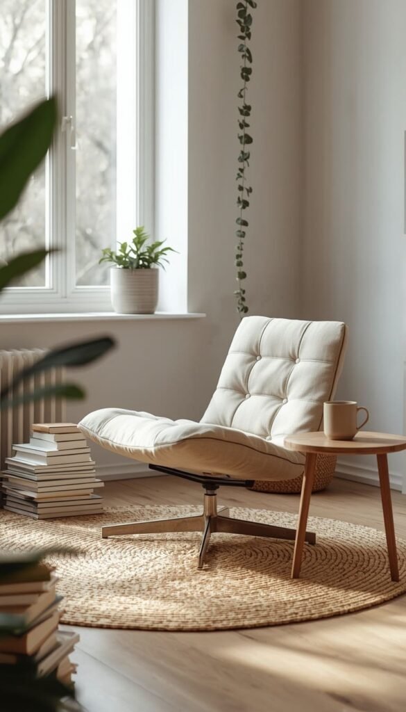 The Floor Chair — Ground Level Cozy for Boho and Minimalist Homes