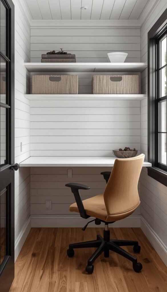 The Modern Farmhouse She Shed Office