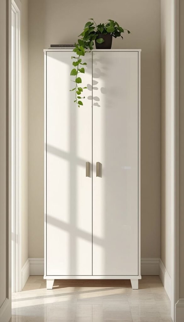 The Modern White Gloss Cabinet
