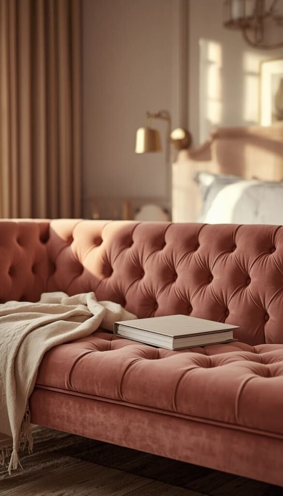 The Settee Style Reading Chair — Perfect for Bedroom Reading Nooks