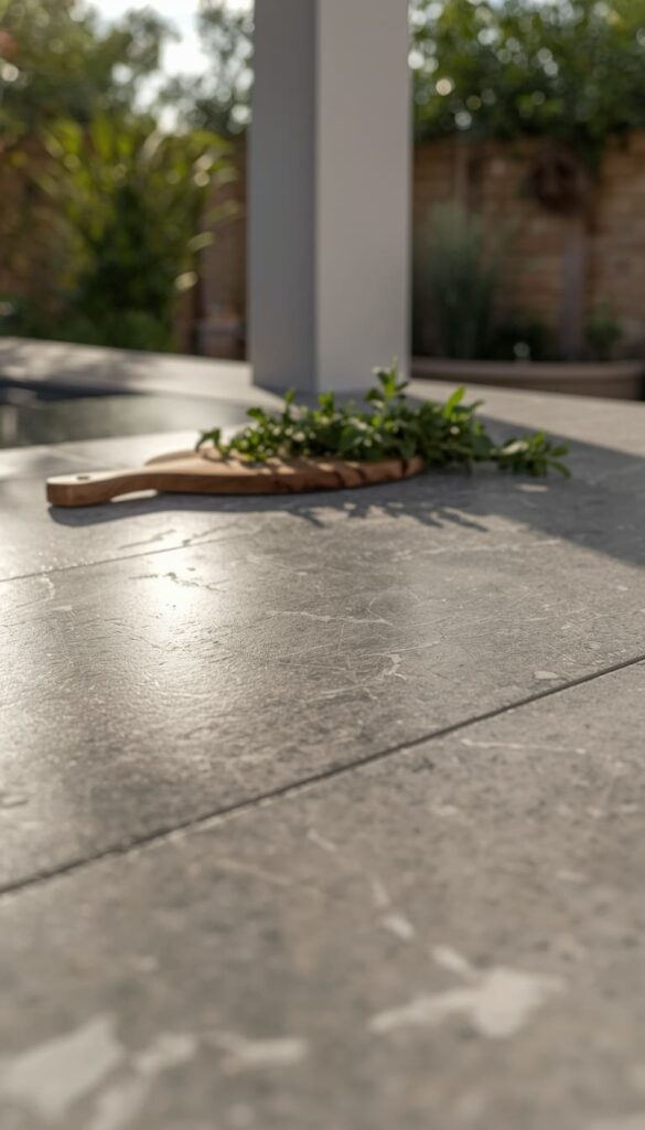  Tile Countertop DIY Outdoor Kitchen Cheap Durable and Stunning