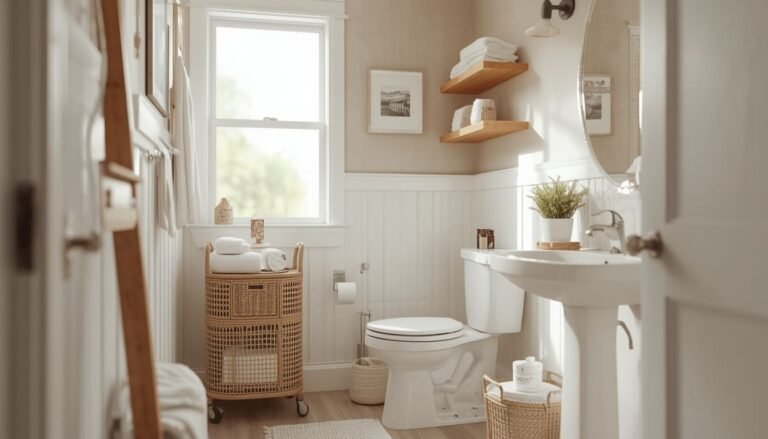 Towel Storage for Small Bathroom Ideas