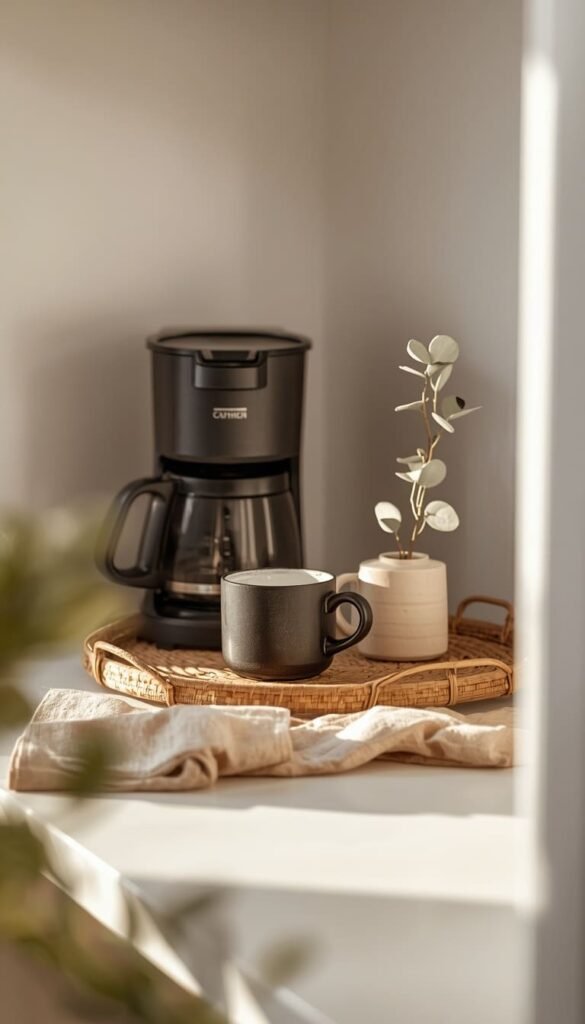 Treat Your Coffee Station Like a Vignette