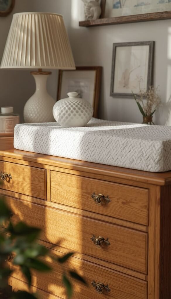  Vintage Dresser as a Changing Table