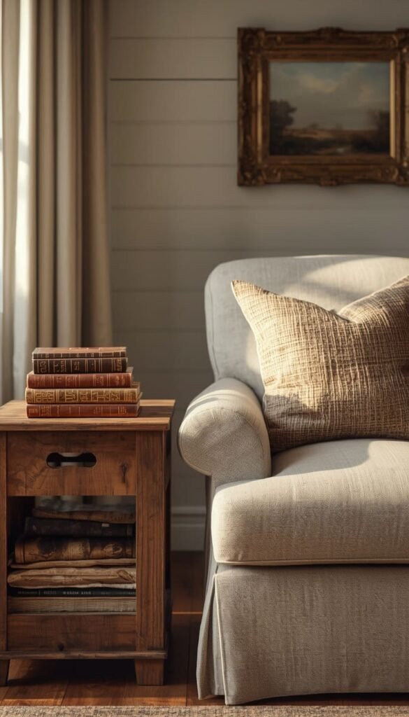  Vintage and Antique Accents That Give Your Country Living Room Real Character