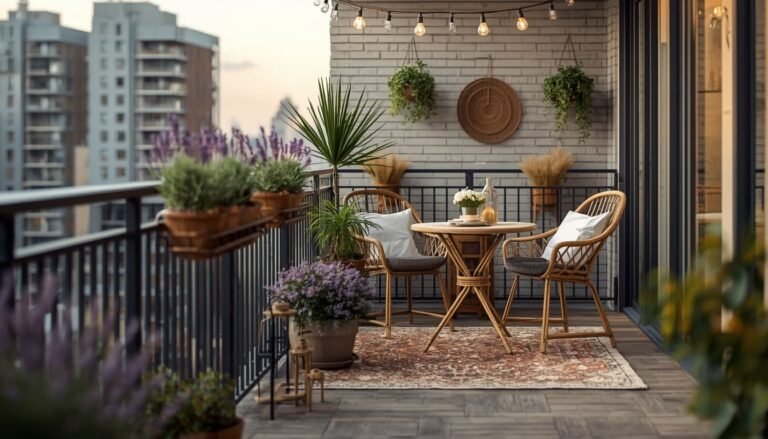 apartment balcony decorating