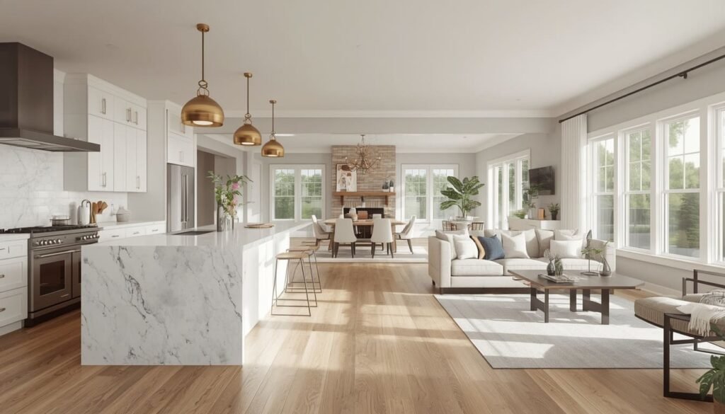 open kitchen ideas