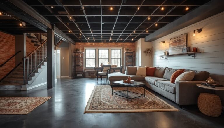 unfinished basement ideas on a budget ideas