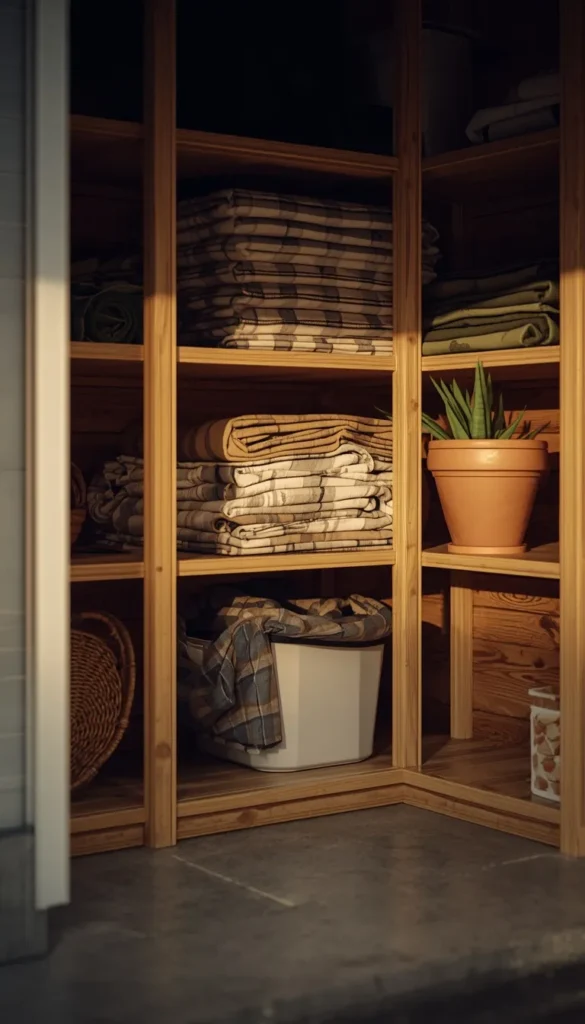  Fill Corners With Angled Shelving