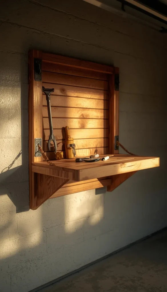 Install a Fold Down Workbench