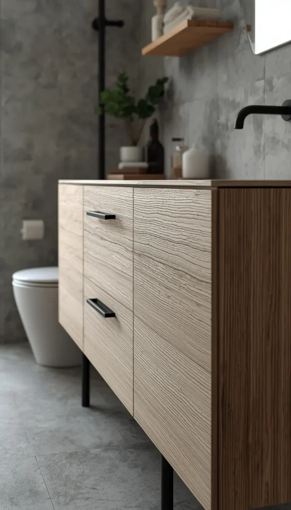 Wire Brushed White Oak for an Industrial Organic Feel