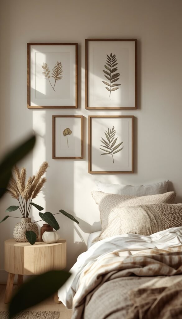 Bedroom Print Ideas Using IKEA's Budget Frame Line