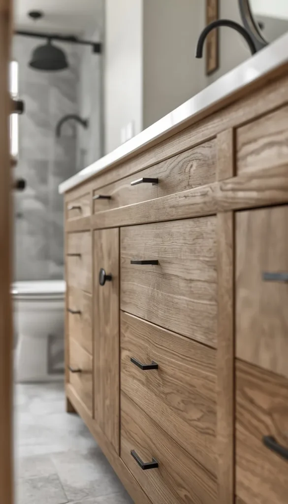 Budget Friendly White Oak Vanity