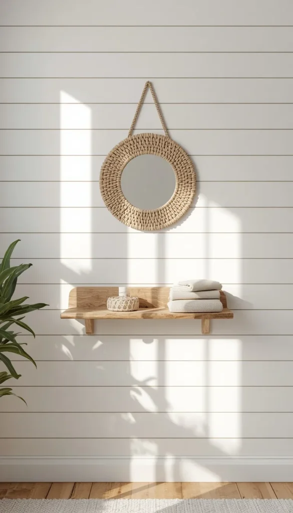 Add a Shiplap or Peel and Stick Accent Wall