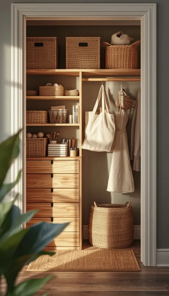 Turn a Closet Into a Full Craft Storage Station