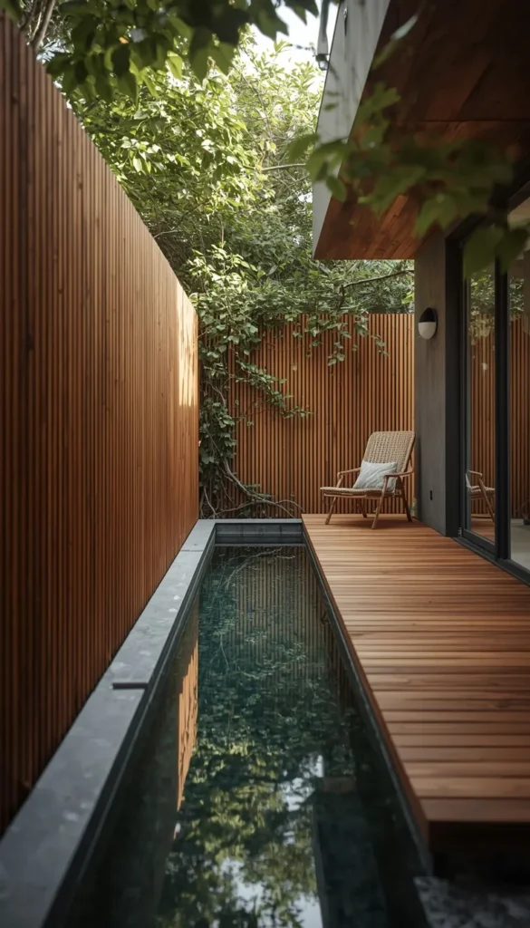 The Sunken Courtyard Pool