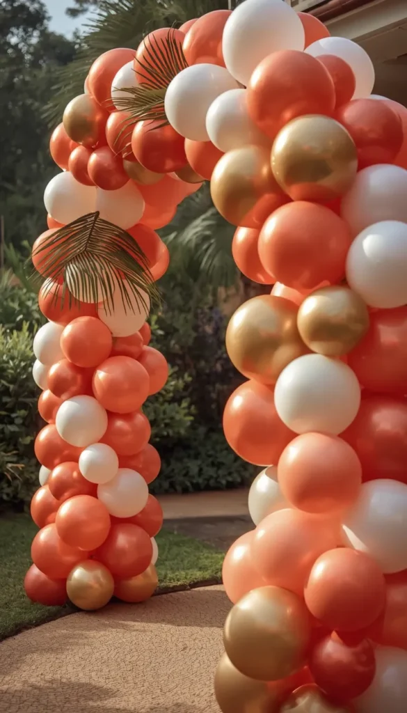 Tropical Balloon Arch
