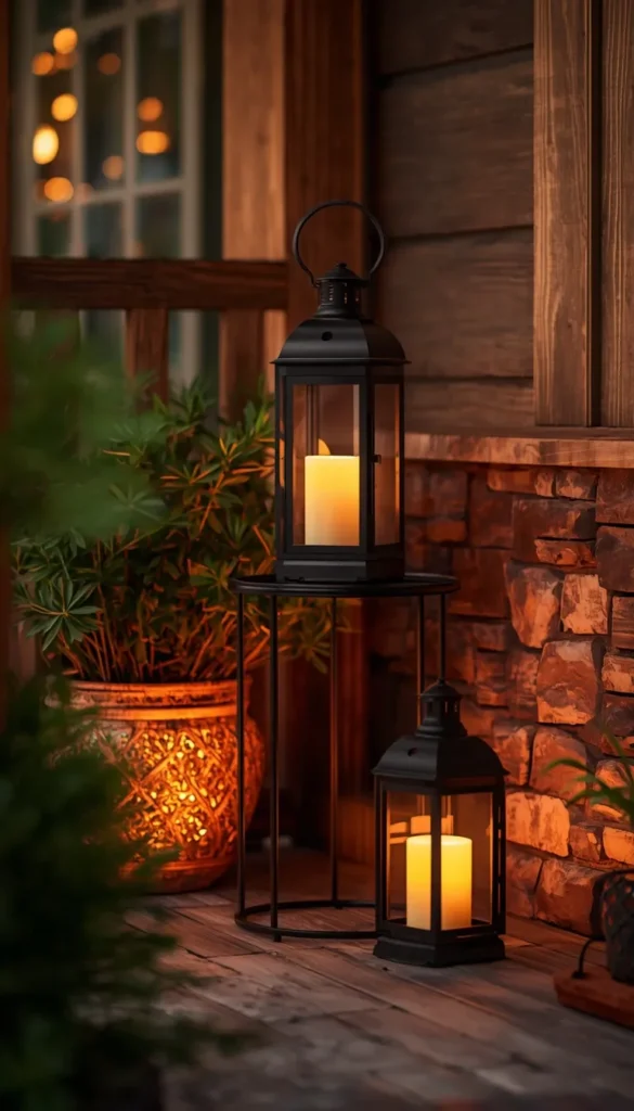 Add Weatherproof Lantern Lighting
