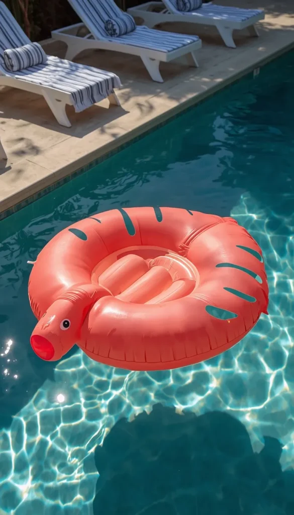 Pool Float Styling Or A No Pool Alternative