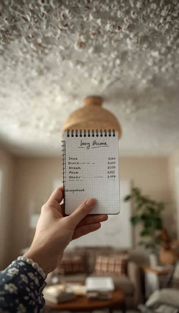 Popcorn Ceiling Removal Cost Breakdown