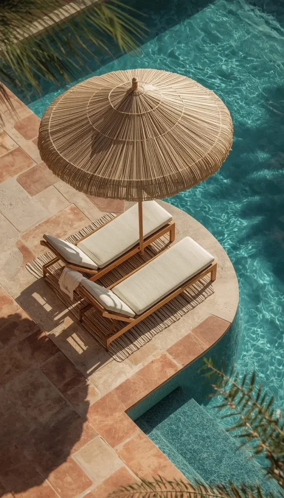 The Baja Shelf Tanning Ledge Cocktail Pool