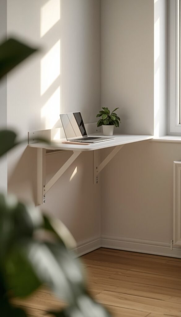 LACK Wall Mounted Fold Down Desk