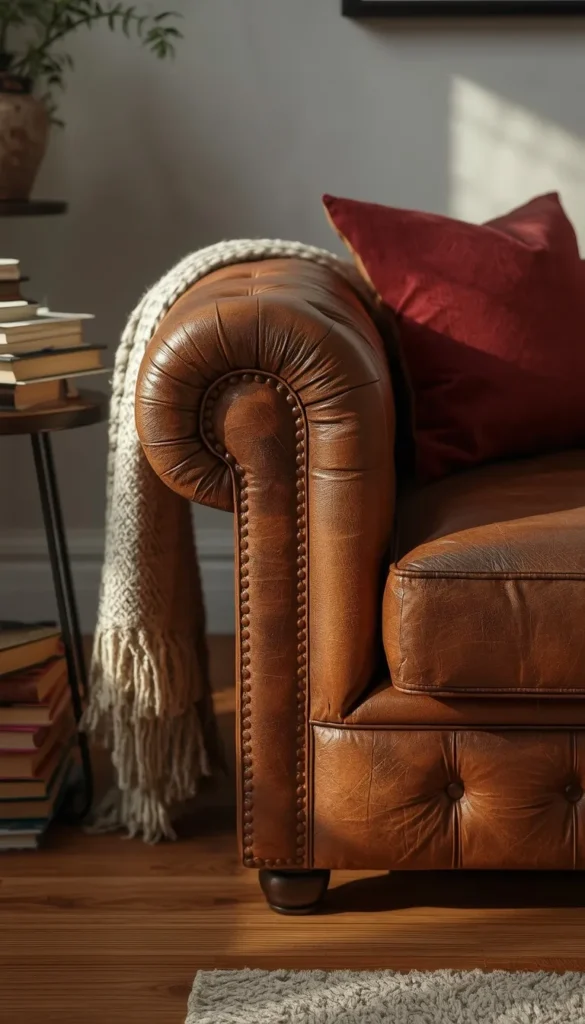 Leather Seating That Ages Well
