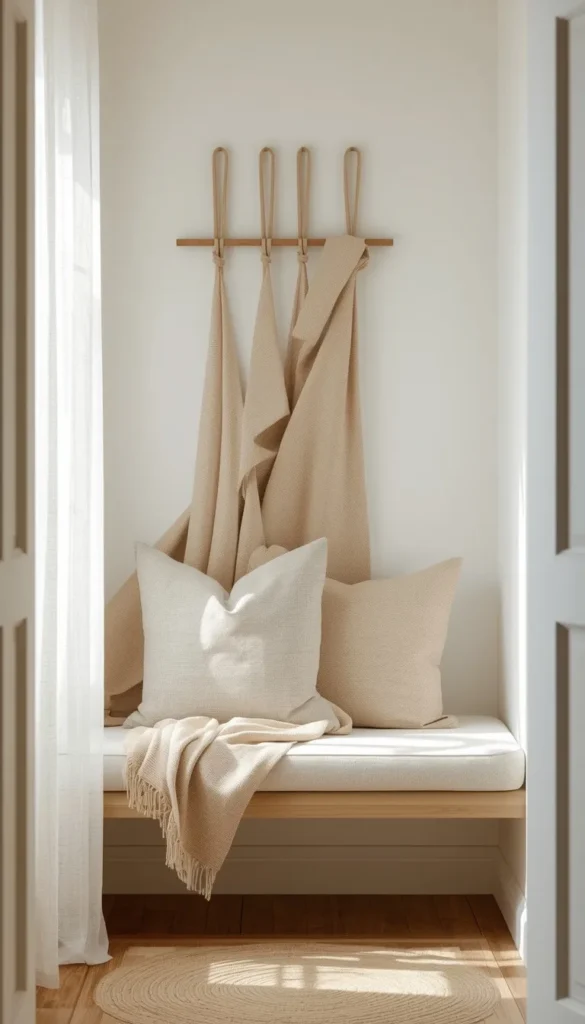 Floating or Wall Mounted Backrest Banquette