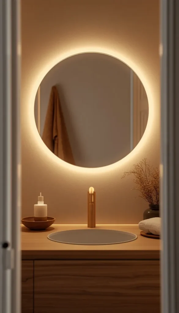  Add a Backlit or Lighted Mirror