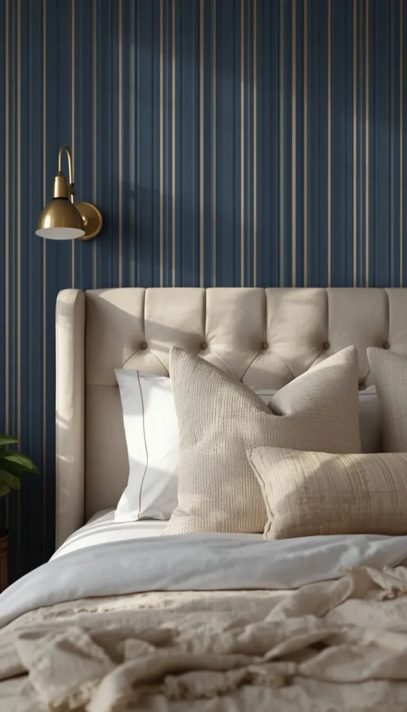  Horizontal Striped Wallpaper to Fix a Narrow Hallway