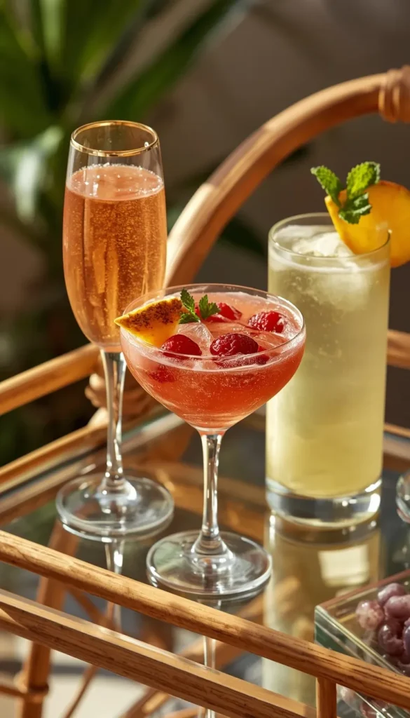 Signature Cocktails And A Mocktail Option
