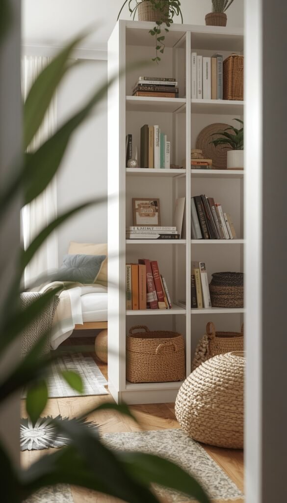  KALLAX as a Room Divider and Storage Combo