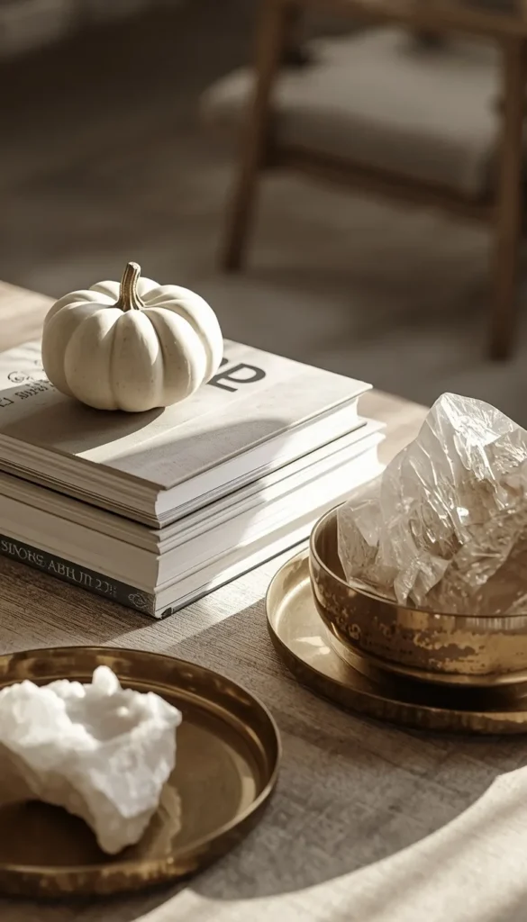 Style A Coffee Table Vignette With Books And Found Objects