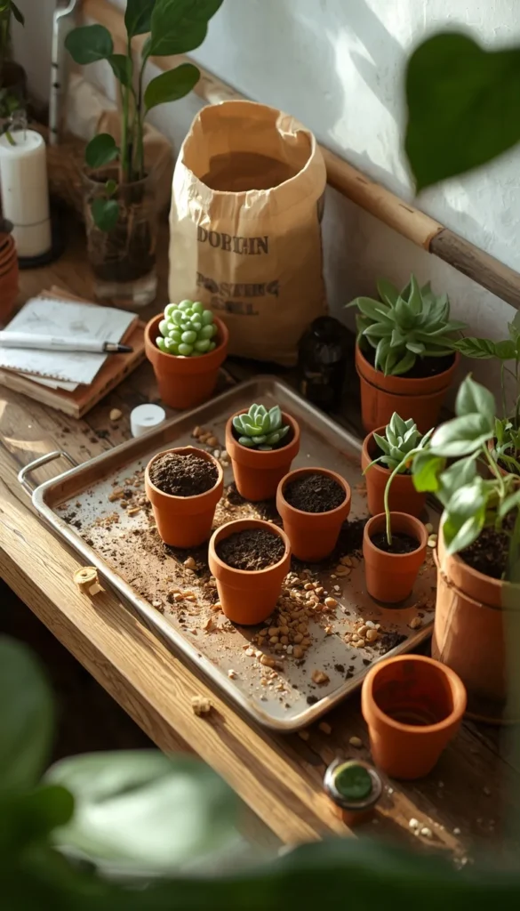 Plant Potting Party